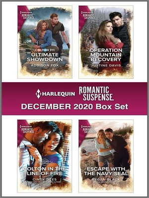 cover image of Harlequin Romantic Suspense December 2020 Box Set